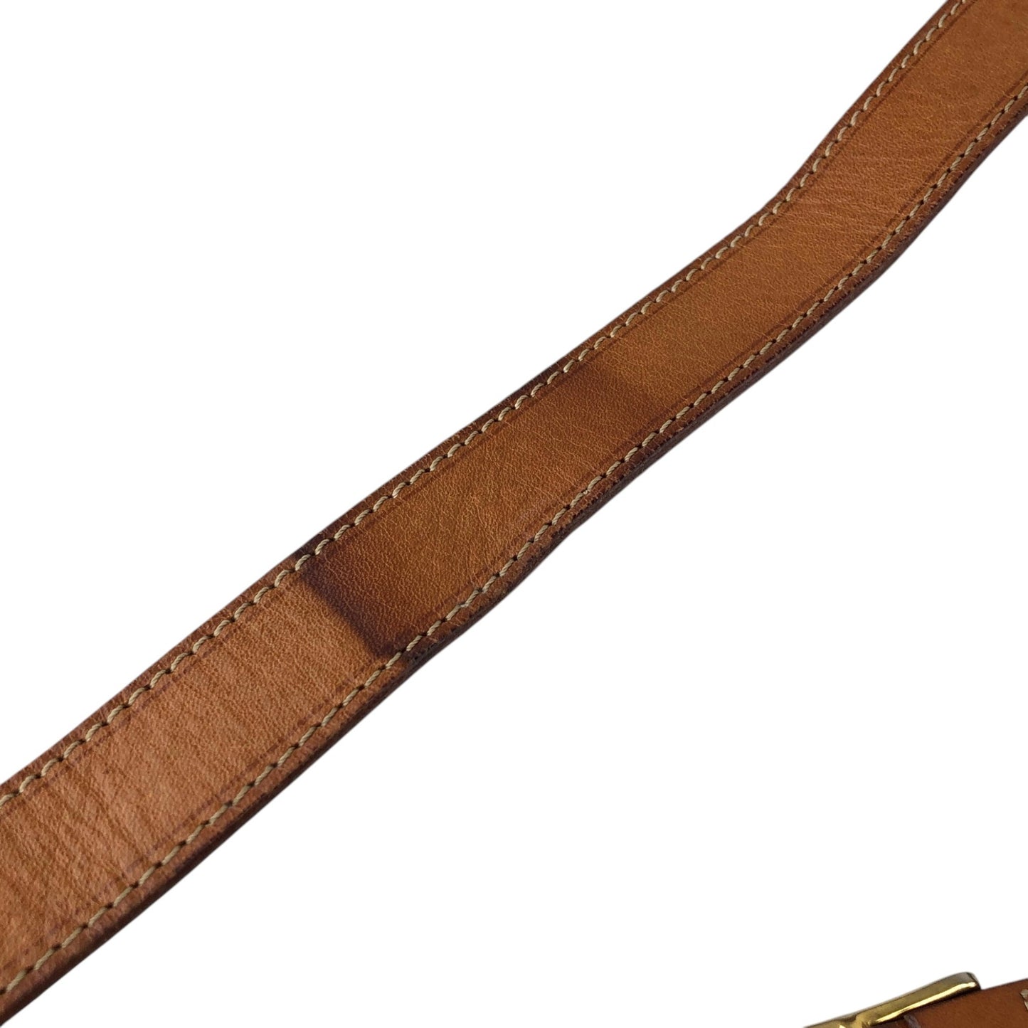 CELINE Macadam Blason Shoulder bag Brown Vintage t248x8