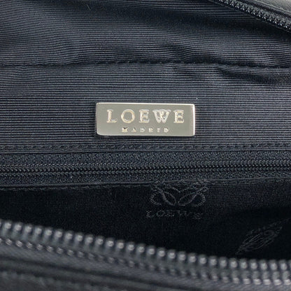 LOEWE Anagram Shoulder bag Black Vintage irfme7