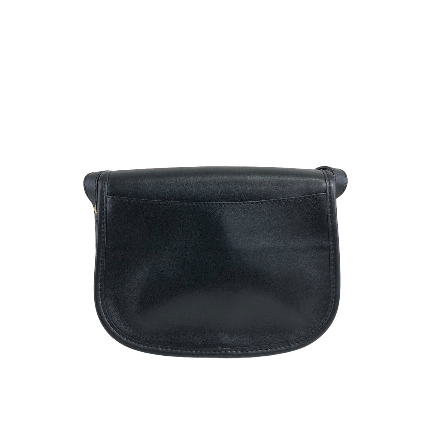 CELINE Gancini Shoulder bag Black Vintage hpbtja