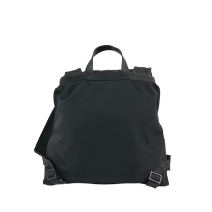 GUCCI Logo Backpack Black Vintage t2zdxz