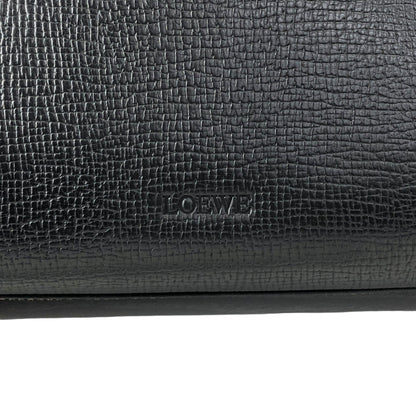 LOEWE Logo Embossed Totebag Black Vintage 5gfxms