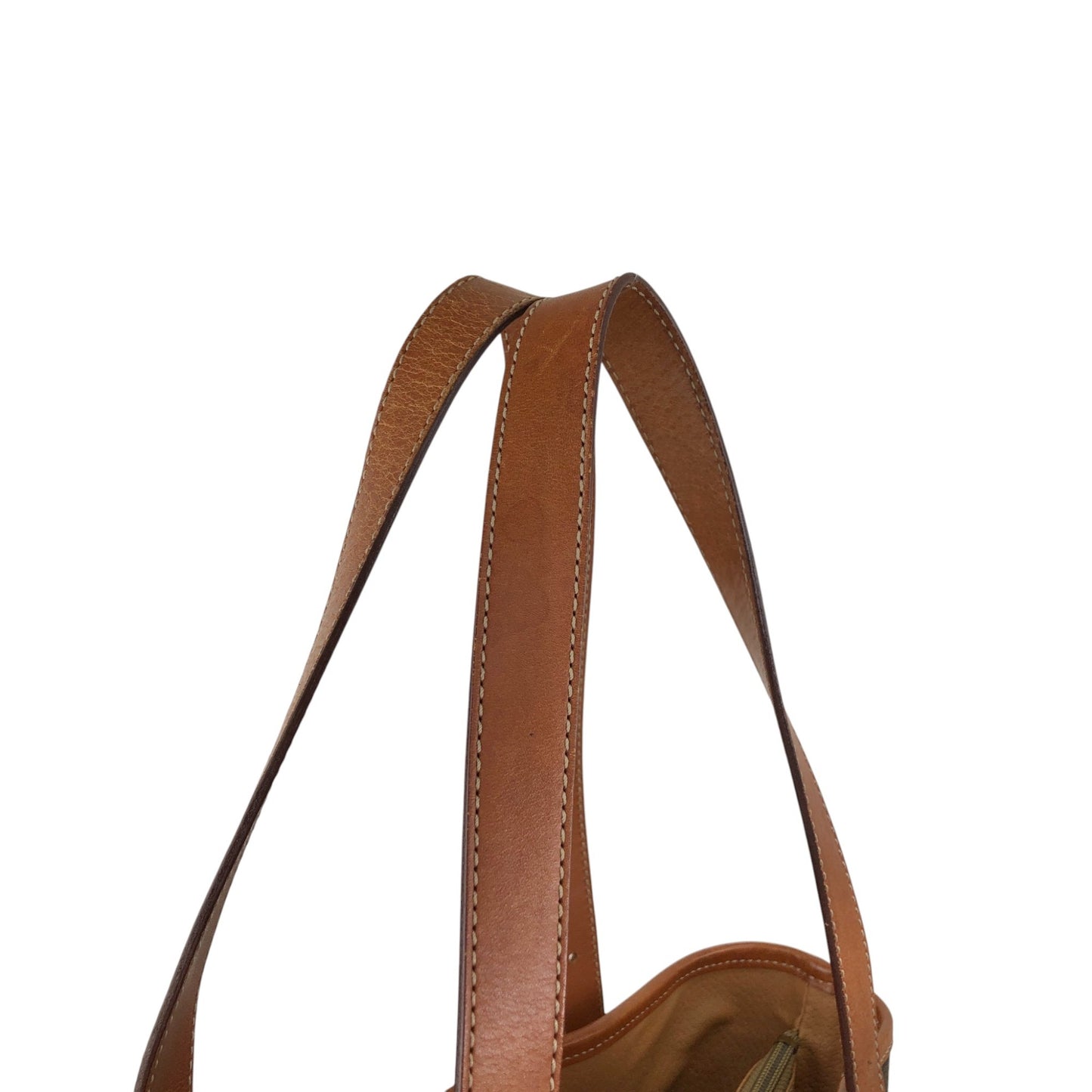 CELINE Macadam Blason Totebag Brown Vintage 53y3ej