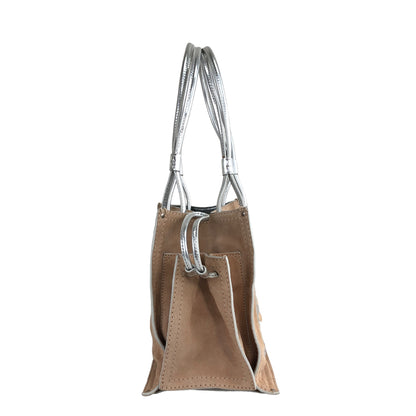 LOEWE Anagram Handbag Totebag Beige Vintage fwf4xs