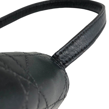Christian Dior Lady Dior Cannage Small Shoulder bag Black Vintage mppar4