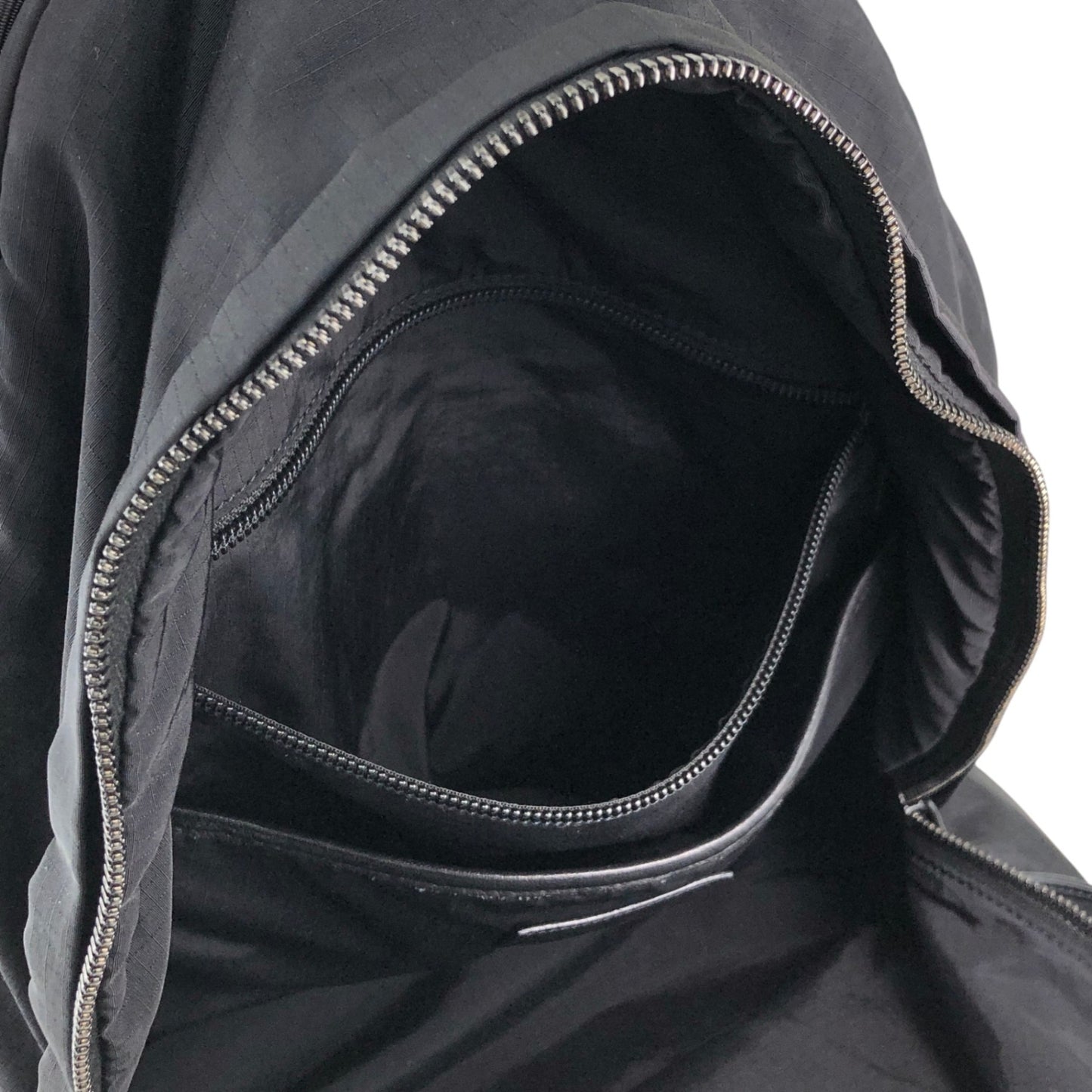 Yves Saint Laurent Logo Backpack Black Vintage 7tw3dp
