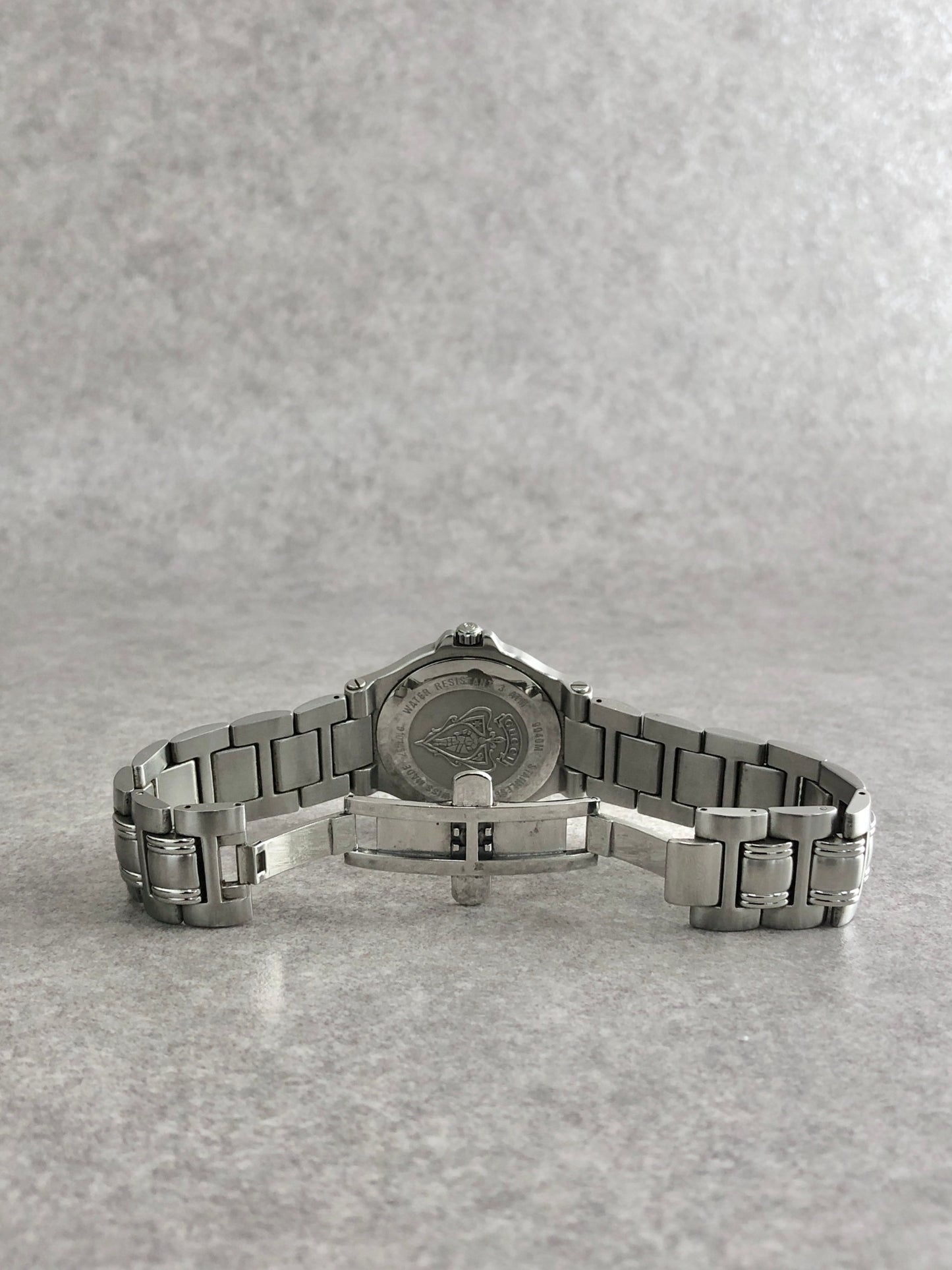 GUCCI Quartz Watch Silver 9040M Vintage 5jz8s6