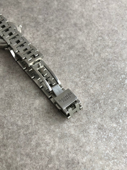HERMES Watch Silver Vintage 6c76vx