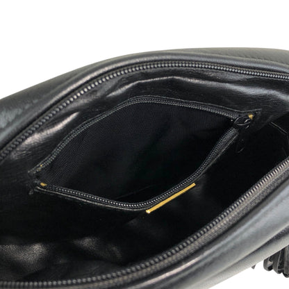 GIVENCHY Logo Tassel Chain Shoulder bag Black Vintage sgwgmf