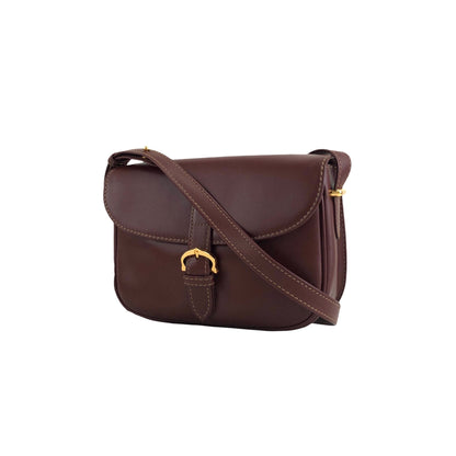 Cartier Front Buckle Shoulder bag Bordeaux Vintage iejnyi