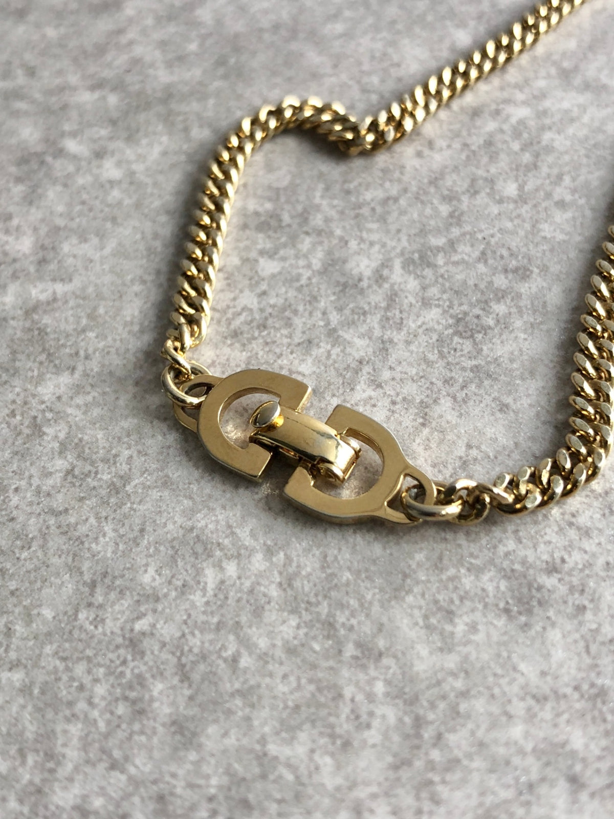 Christian Dior Bracelet Gold Vintage t74wam