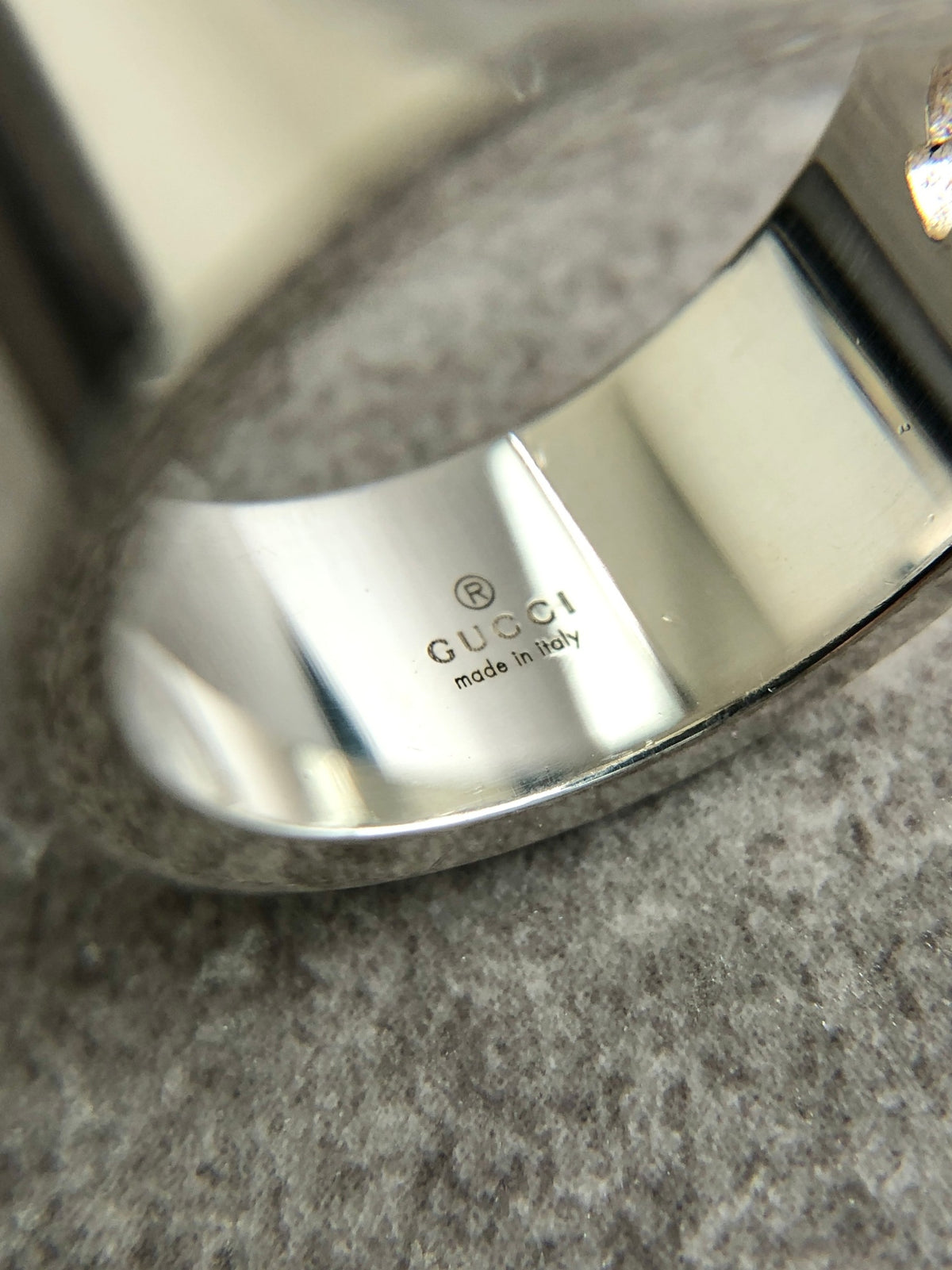 GUCCI SILVER925 Ring Silver Vintage r5mxhd