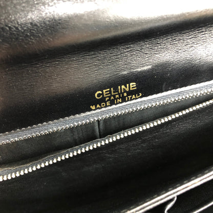 CELINE Horse Carriage Shoulder bag Black Vintage tx4wmy