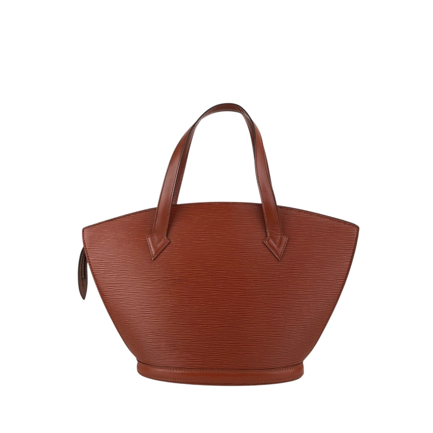 LOUIS VUITTON Epi Handbag Brown Vintage 3yuvfz