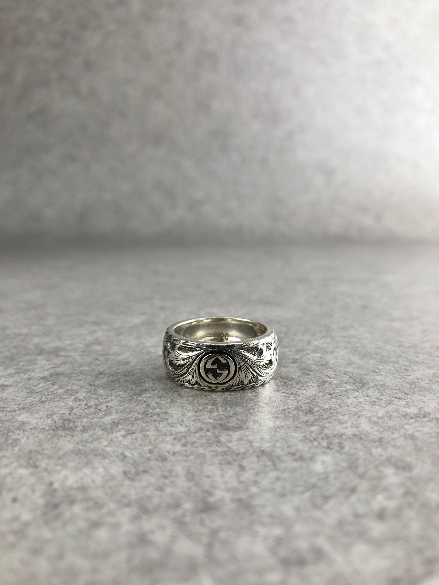 GUCCI SILVER925 Ring Silver Vintage ejgkfm