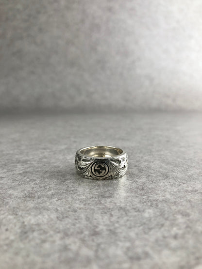 GUCCI SILVER925 Ring Silver Vintage ejgkfm