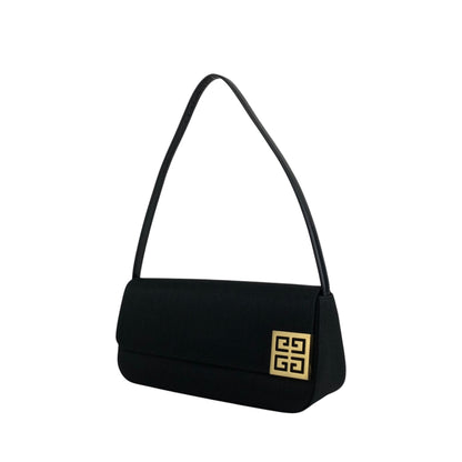 GIVENCHY Logo Small Handbag Black Vintage nkmrr6