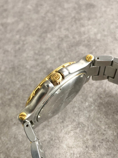 GUCCI Watch Silver×Gold 9700L Vintage vucvja