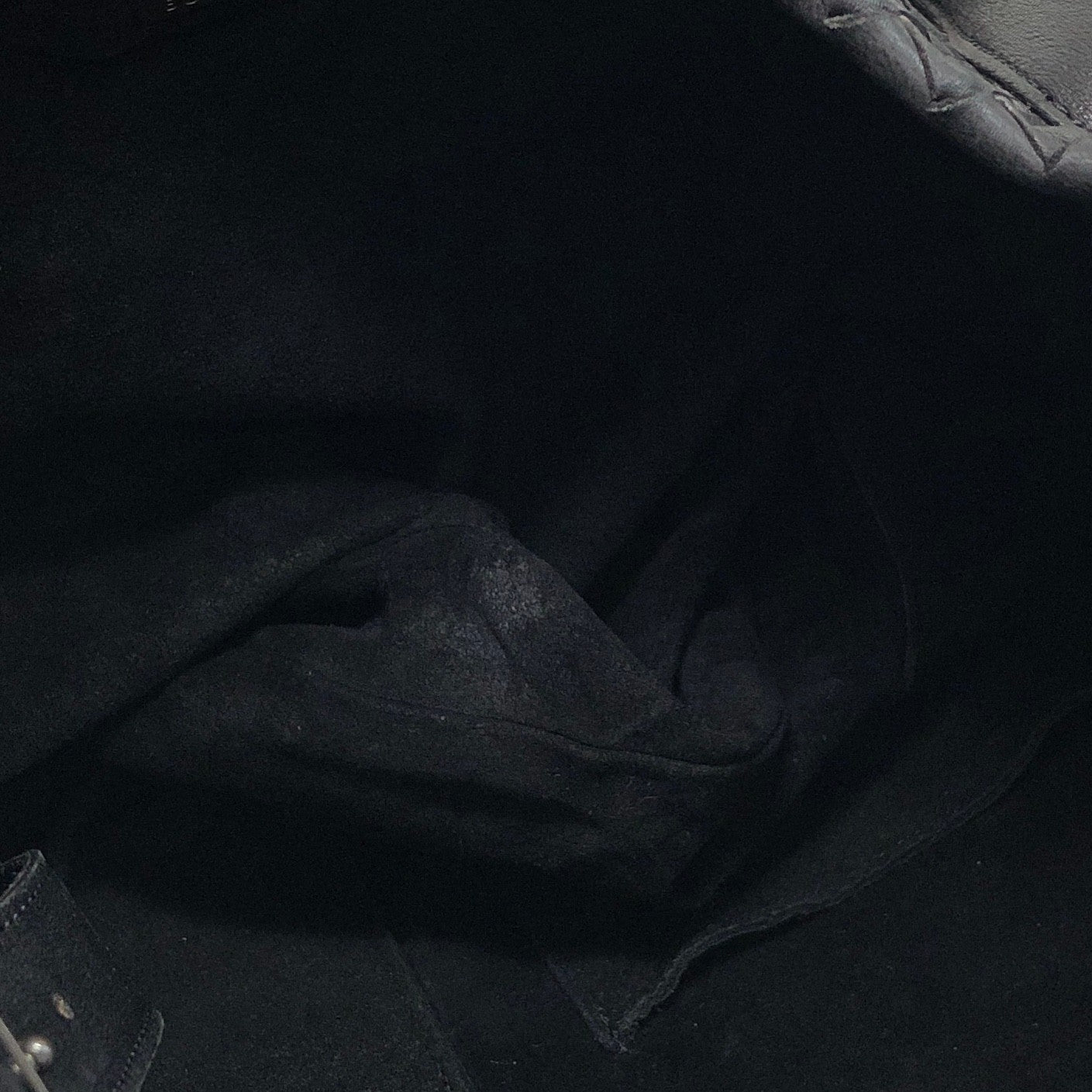 Bottega Veneta Intrecciato Shoulder bag Black Vintage e8ihib