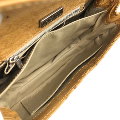 LOEWE Logo Shoulder bag Beige Vintage 2bjbin