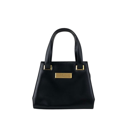 Christian Dior Logo Small Handbag Black Vintage f27cnx