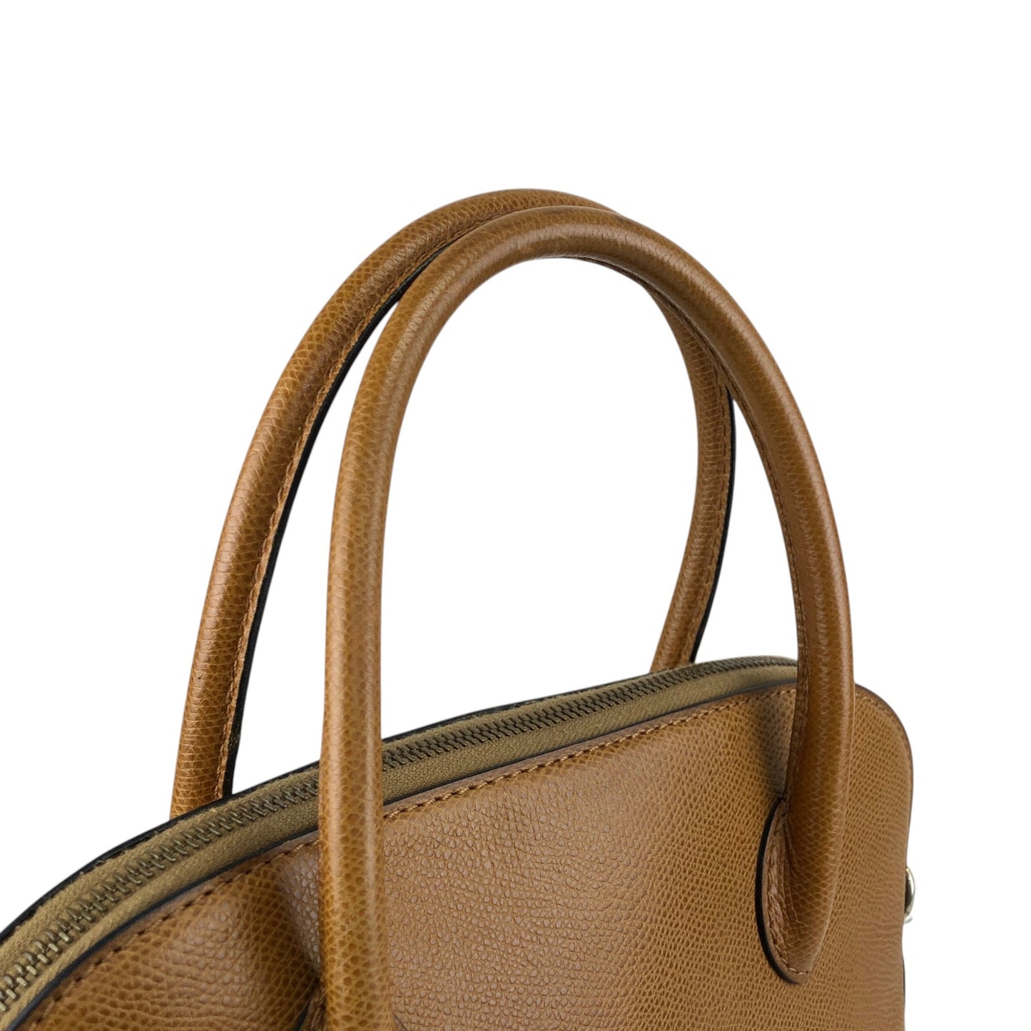 CELINE Two-way Handbag Shoulder bag Brown Vintage 5ukm4d