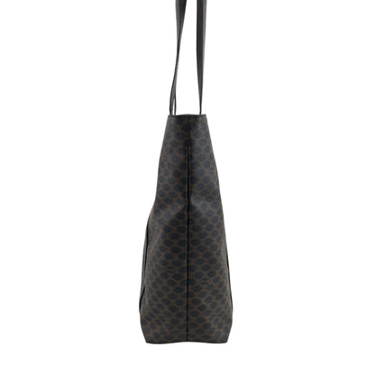 CELINE Macadam Blason Shoulder bag Totebag Black Vintage kxsx5u