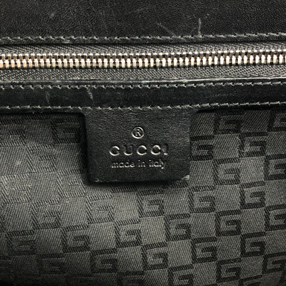 GUCCI Interlocking Logo Handbag Black Vintage 3k28tr