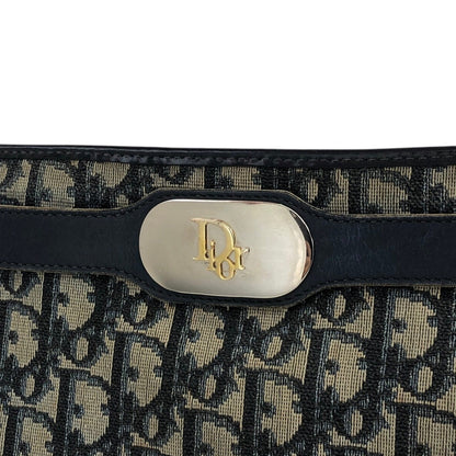 Christian Dior Trotter Logo 單肩包 海軍藍 復古 thm6uu