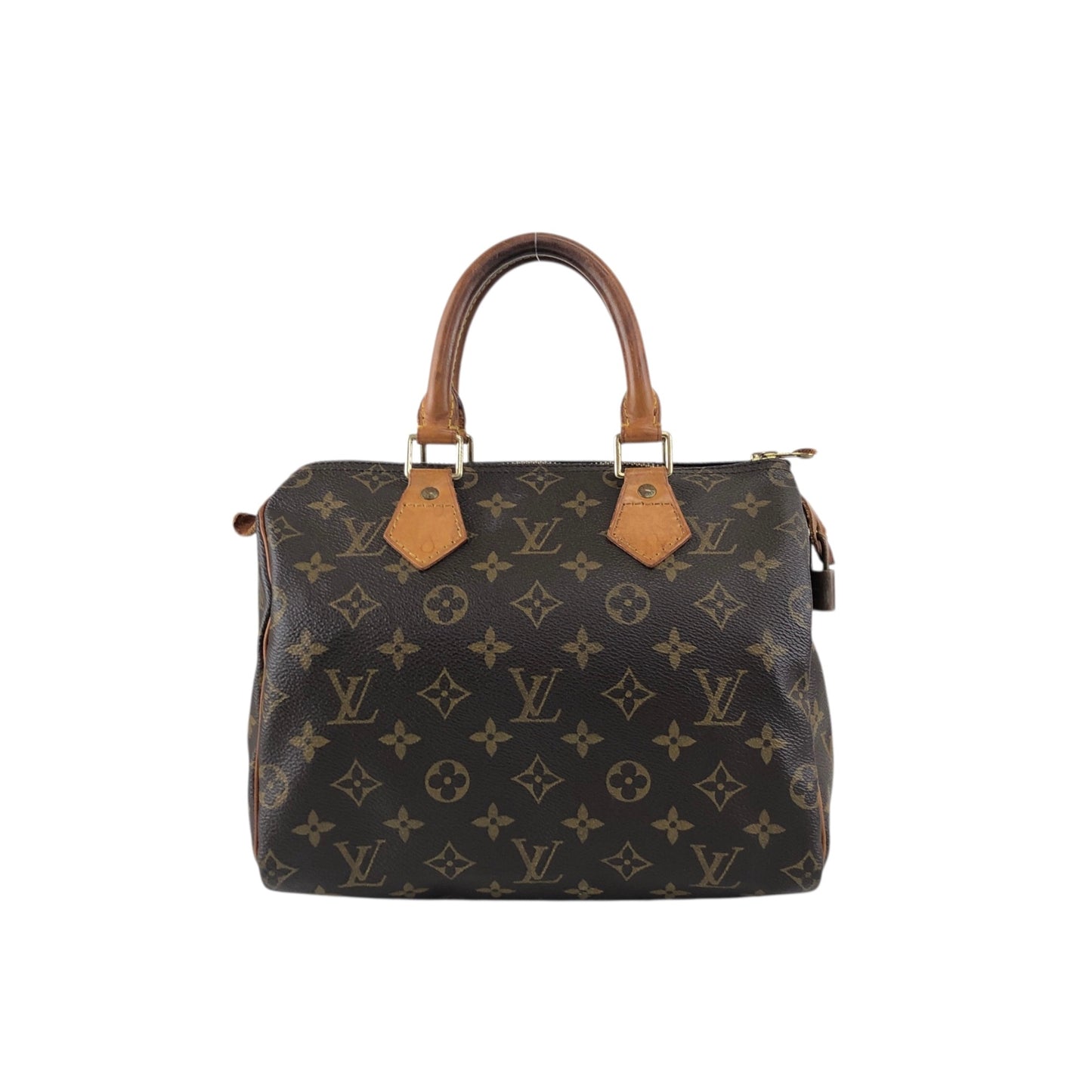 LOUIS VUITTON Monogram Small Boston bag Brown Vintage pg4nya