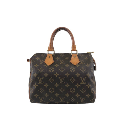 LOUIS VUITTON Monogram Small Boston bag Brown Vintage pg4nya