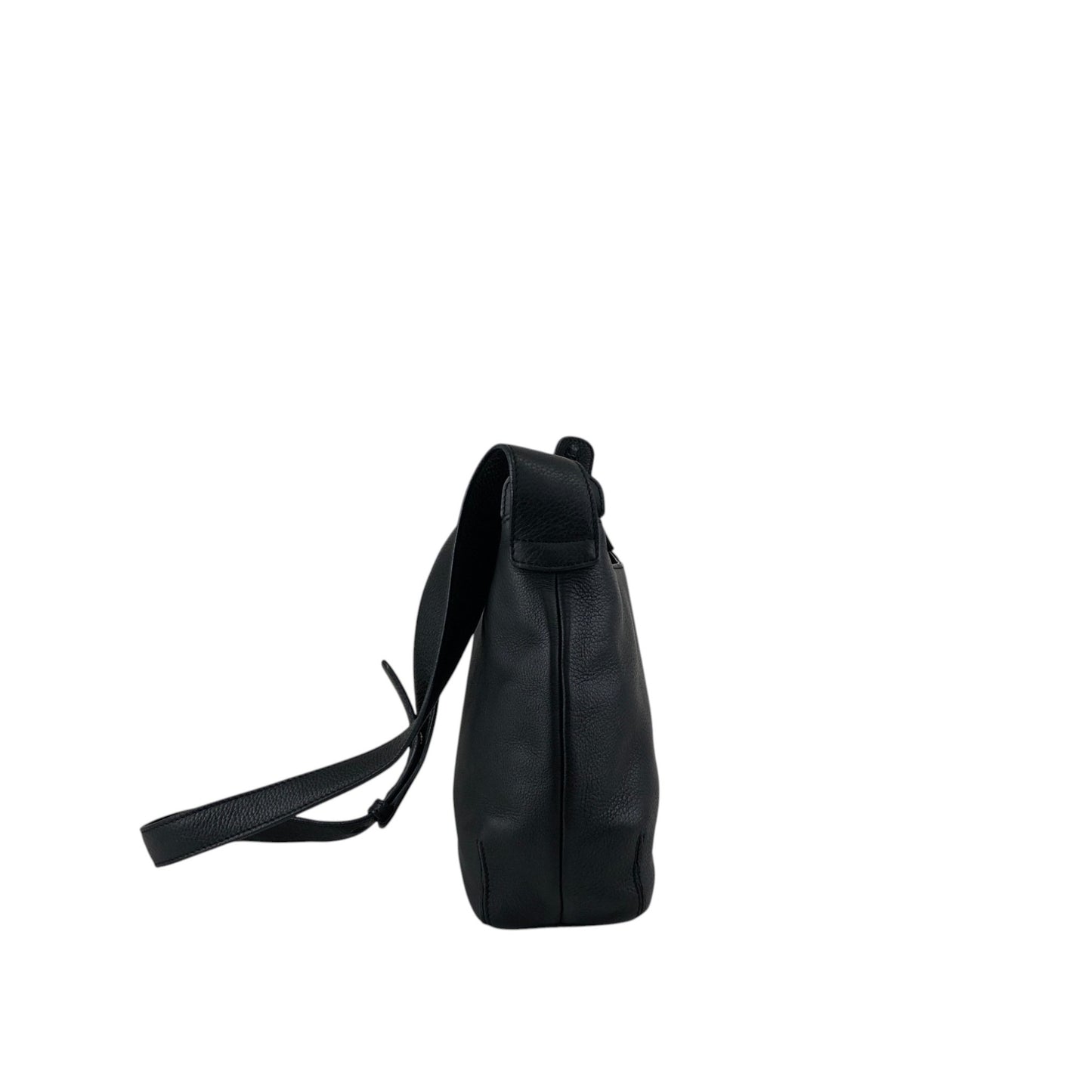 LOEWE Anagram Shoulder bag Black Vintage sxpusg
