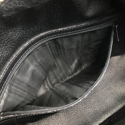 CELINE Macadam Blason Handbag Black Vintage guswt5