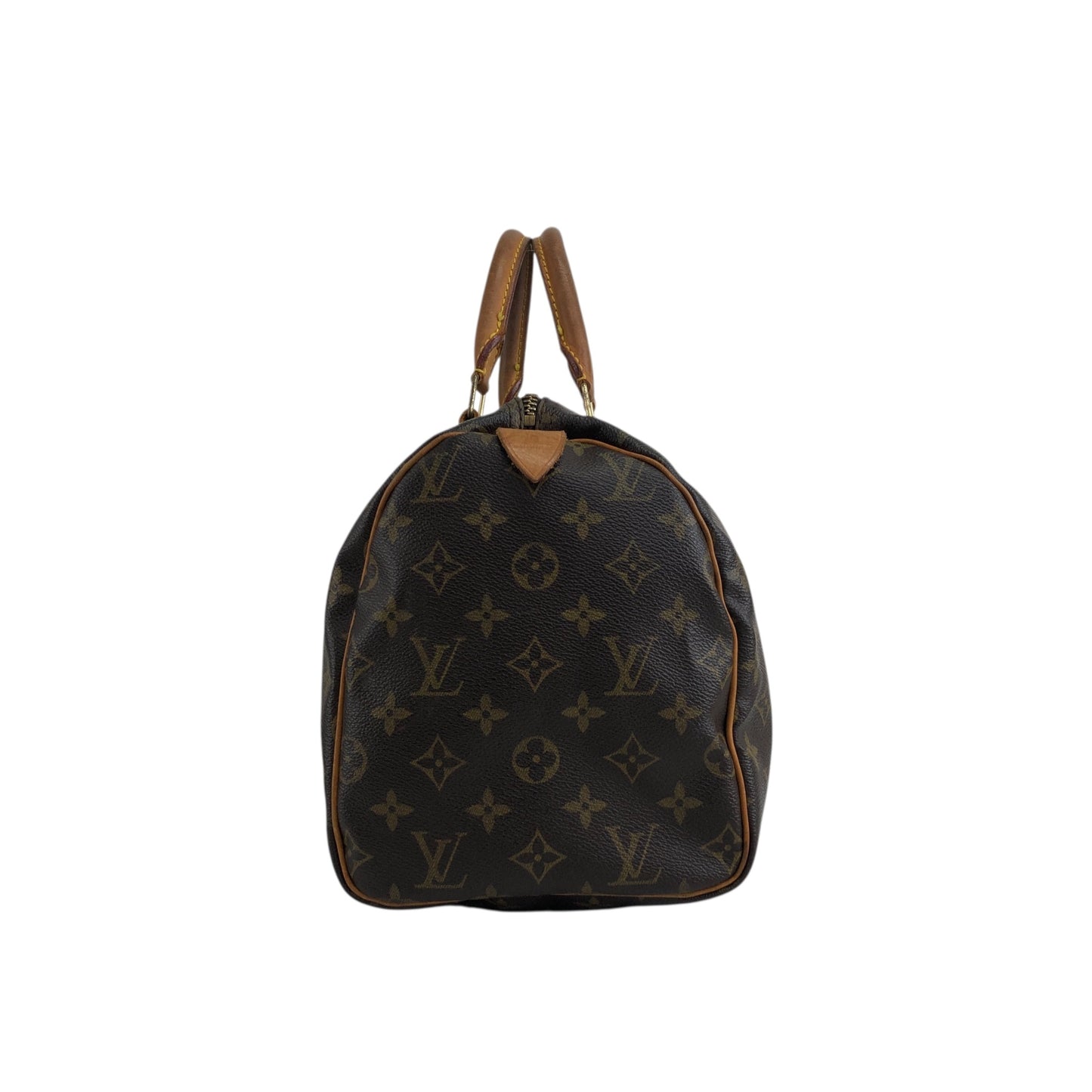LOUIS VUITTON Monogram Speedy30 Small Boston bag Handbag Brown M41526 Vintage cdk84f