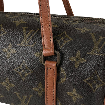 LOUIS VUITTON Monogram Handbag Brown M51386 Vintage v8pnbm