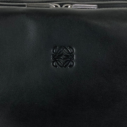 LOEWE Anagram Shoulder bag Black Vintage irfme7