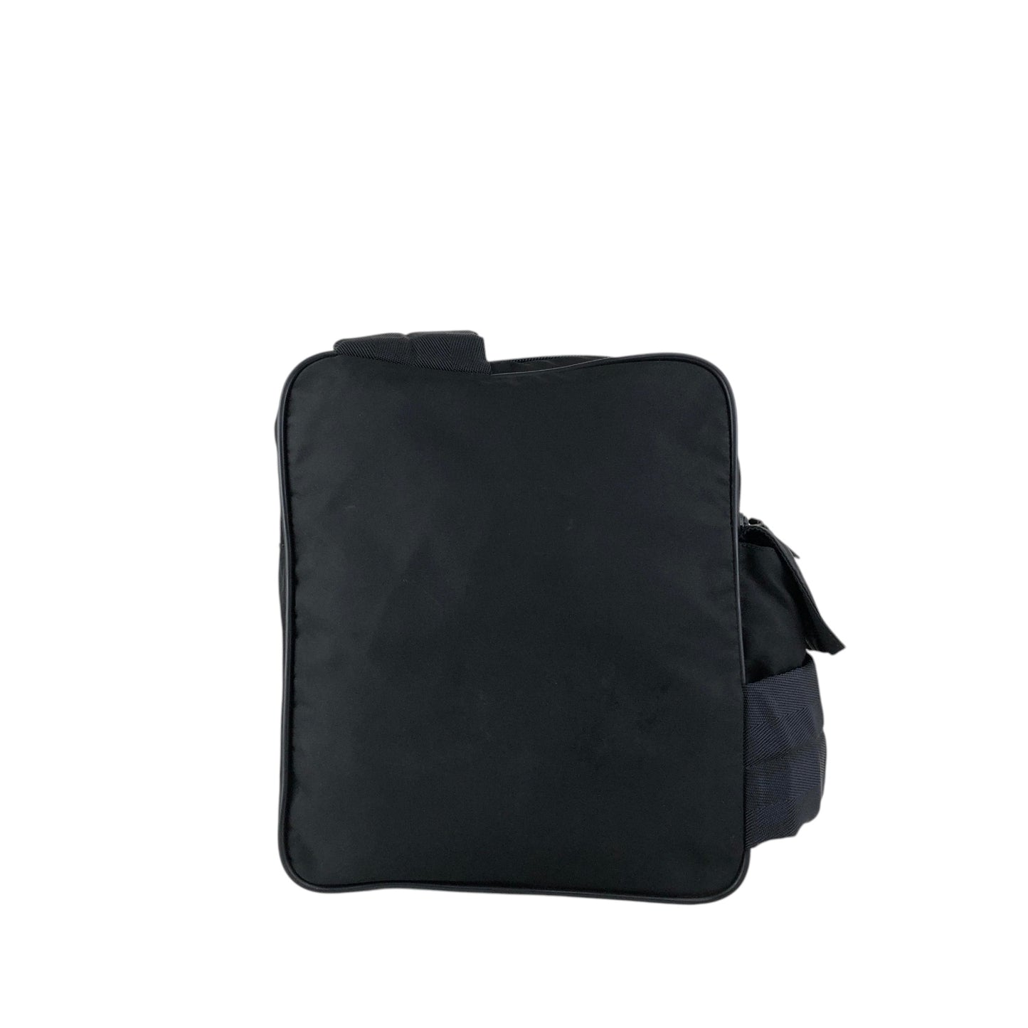 PRADA Tessuto Triangle Logo Sling bag Black Vintage p8ymye