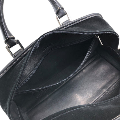 LOEWE Amazona28 Small Boston bag Handbag Black Vintage cbreh6