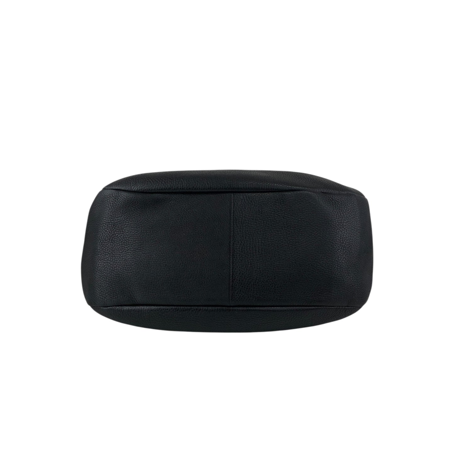 PRADA Logo Shoulder bag Hobobag Black Vintage 53rvk2