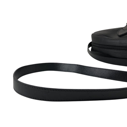 Christian Dior Trotter Round Shoulder bag Black Vintage texmwr