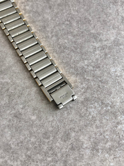 Yves Saint Laurent Quartz Watch Silver×Gold 5421-H08789Y Vintage xvmrug