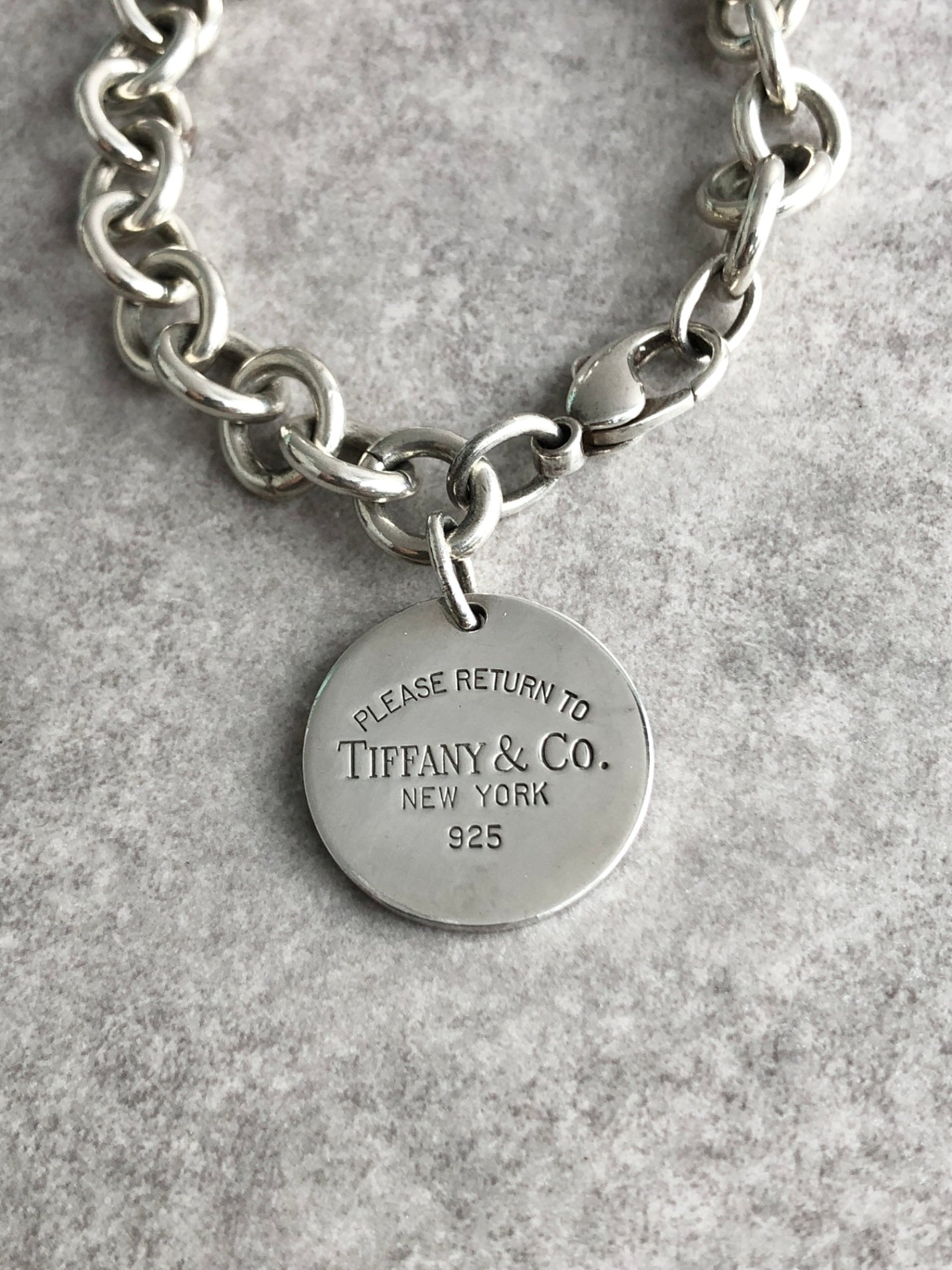 Tiffany & Co. SILVER925 Bracelet Silver Vintage r35w6a
