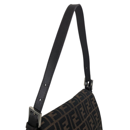 FENDI Zucca Mamma Baguette Shoulder bag Brown Vintage rj4ghi