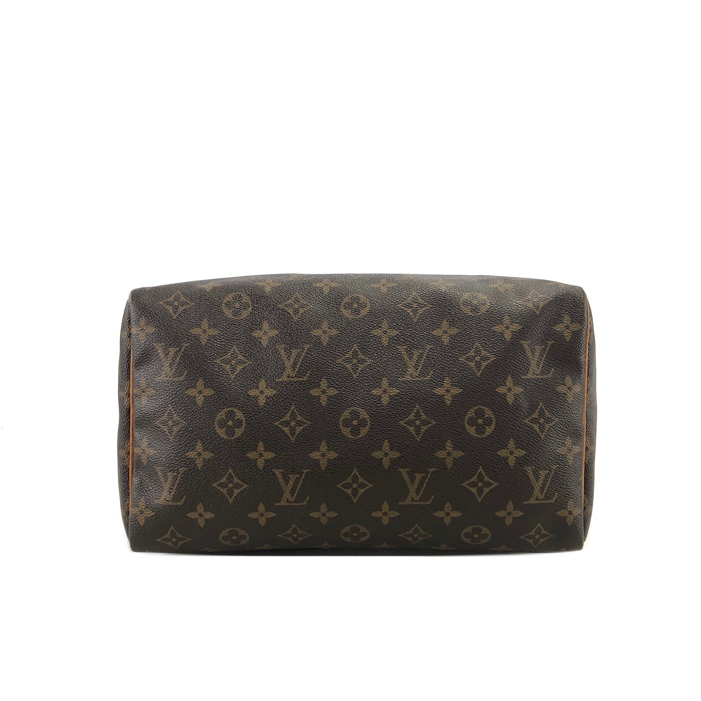 LOUIS VUITTON Monogram Handbag Boston bag Brown Vintage sdab23