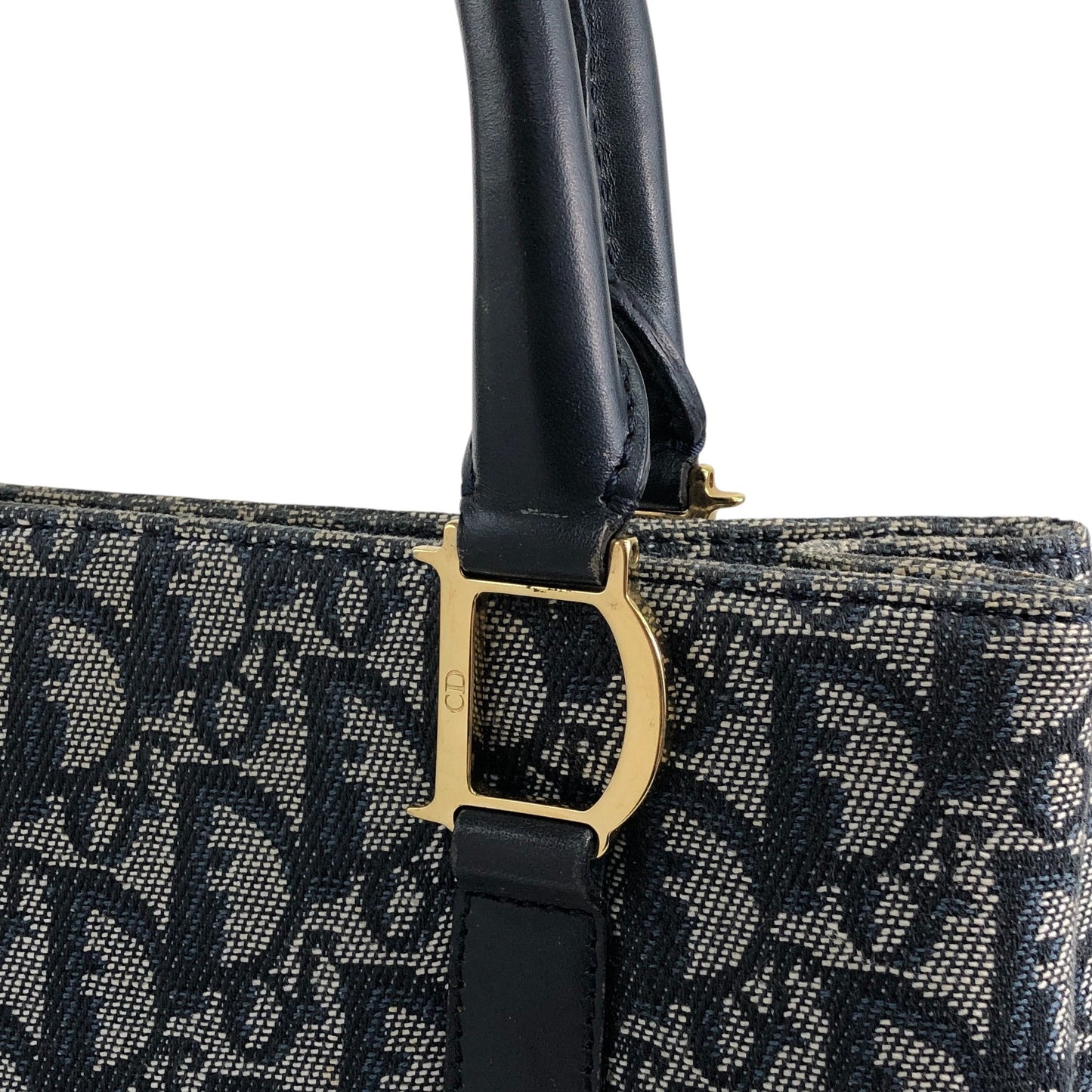 Christian Dior Trotter Totebag Navy Vintage hhwgat