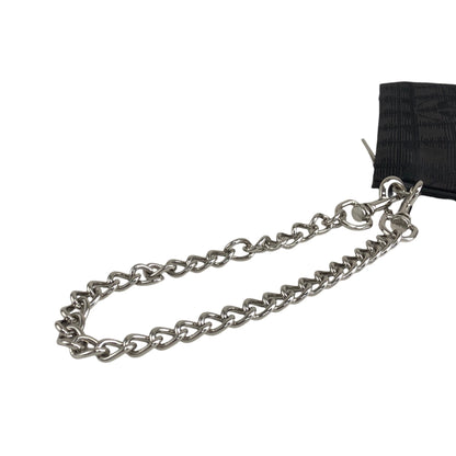 CHANEL New Travel Line Chain Handbag Pouch Brown Vintage 2d7ied