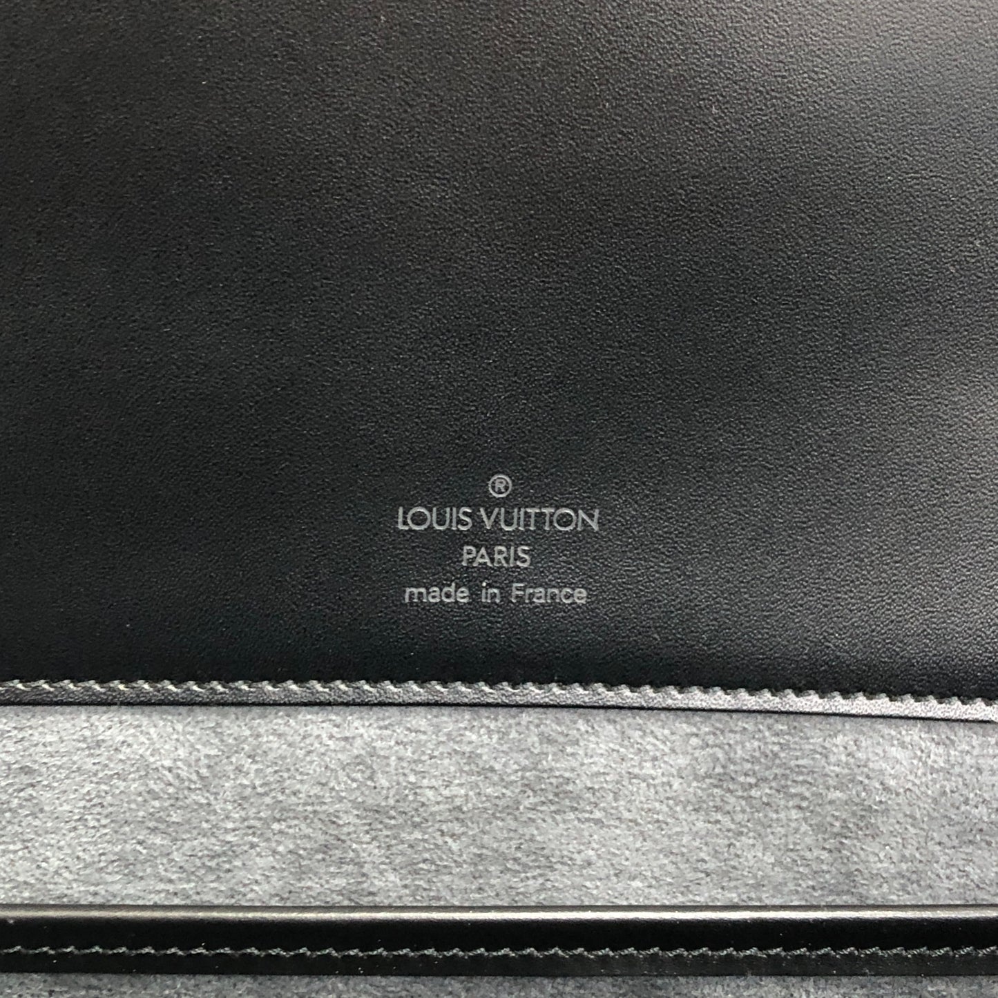 LOUIS VUITTON Epi Shoulder bag Black Vintage sm3ym8
