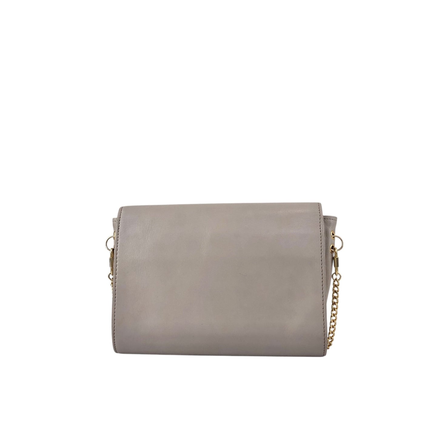 Christian Dior Logo Chain Shoulder bag Gray Vintage kynndd