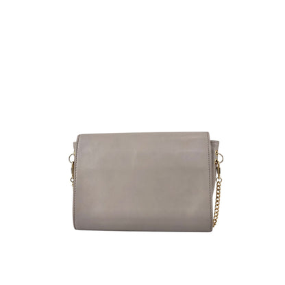 Christian Dior Logo Chain Shoulder bag Gray Vintage kynndd