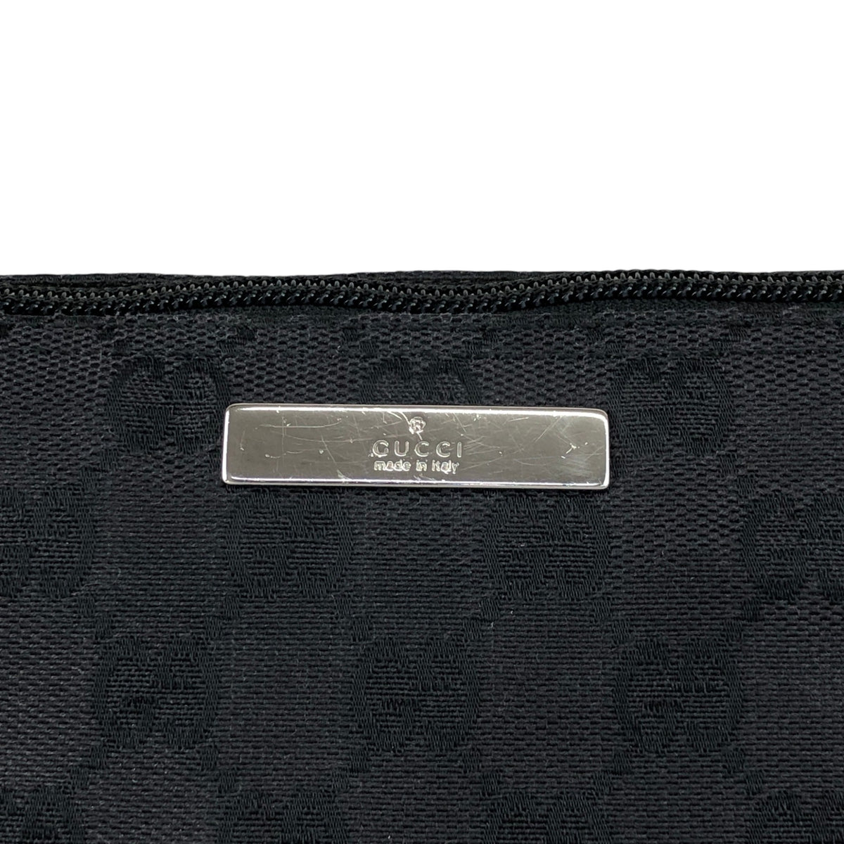 GUCCI GG Canvas Small Handbag Black Vintage j7yzmi