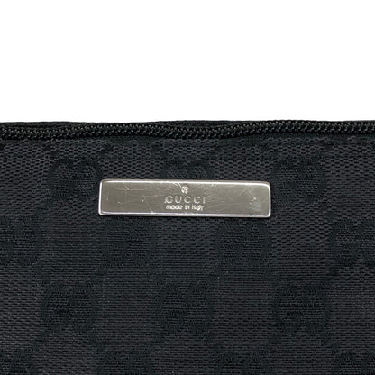 GUCCI GG Canvas Small Handbag Black Vintage j7yzmi